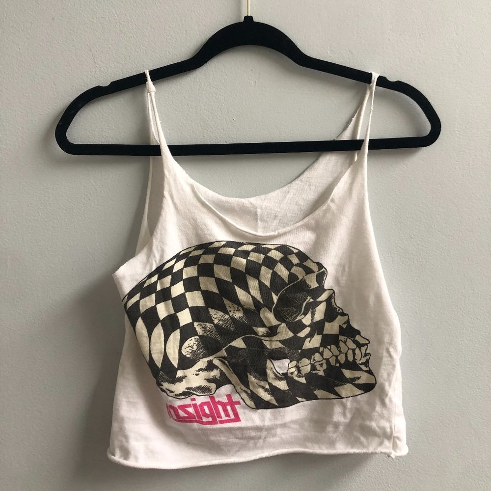 Vintage skull tank